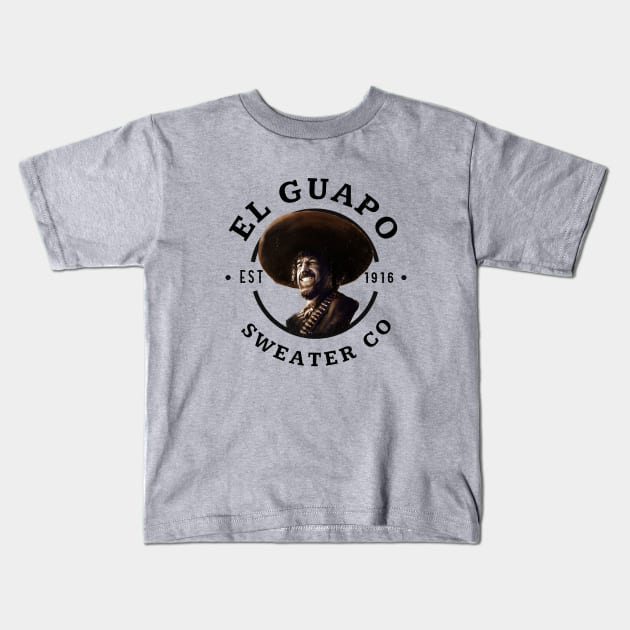 El Guapo Sweater Co. Kids T-Shirt by BodinStreet